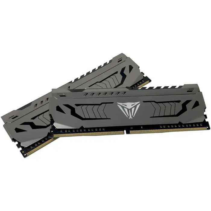 Patriot DDR4 - 16GB -3600 - CL - 17 - Dual Kit - memory, Viper Steel (grey, PVS416G360C7K)