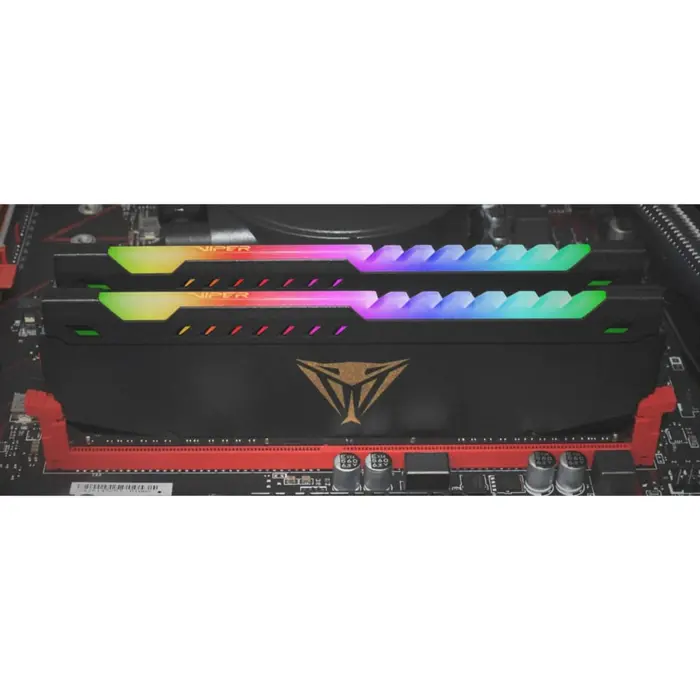 Patriot DDR4 - 32GB - 3600 - CL - 18, Dual Kit, Viper Steel RGB