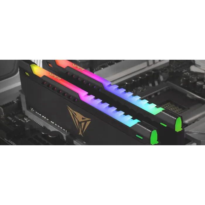 Patriot DDR4 - 32GB - 3600 - CL - 18, Dual Kit, Viper Steel RGB