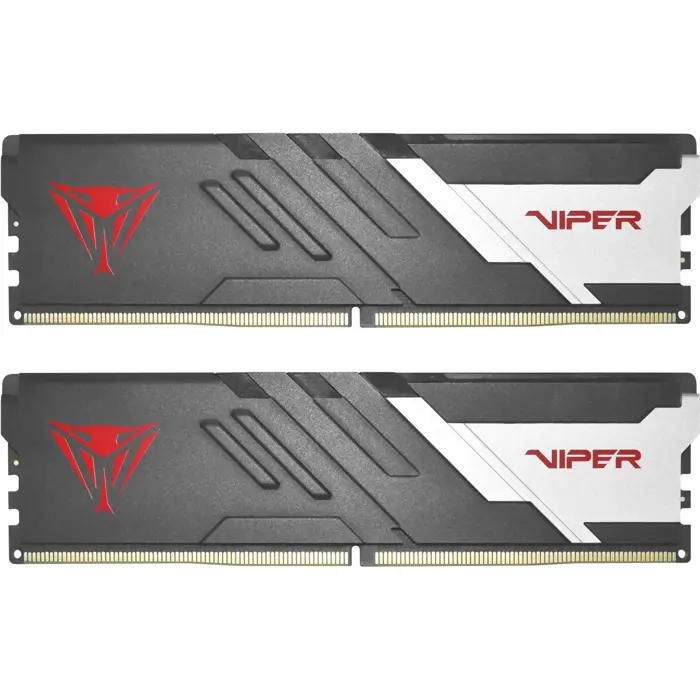 Patriot DDR5 - 16 GB - 5600 - CL - 40 - Dual Kit, RAM (black/white, PVV516G560C40K, Viper Venom)
