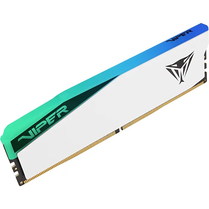 Patriot DDR5 - 16GB - 5600 - CL - 38, Single RAM (white, PVER516G56C38W, Elite 5 RGB, INTEL XMP, AMD EXPO)
