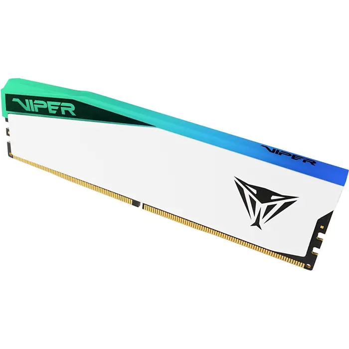 Patriot DDR5 - 16GB - 5600 - CL - 38, Single RAM (white, PVER516G56C38W, Elite 5 RGB, INTEL XMP, AMD EXPO)