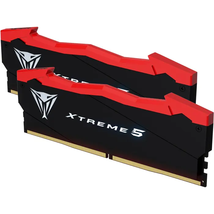 Patriot DDR5 - 32GB - 8200 - CL - 38 (2x 16 GB) dual kit, RAM (black, PVX532G82C38K, Viper Elite 5 RGB, INTEL XMP)