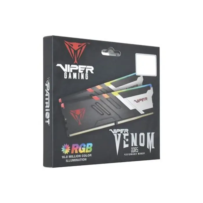 Patriot Memory Viper RGB PVVR532G640C32K memory module 32 GB 2 x 16 GB DDR5 6400 MHz