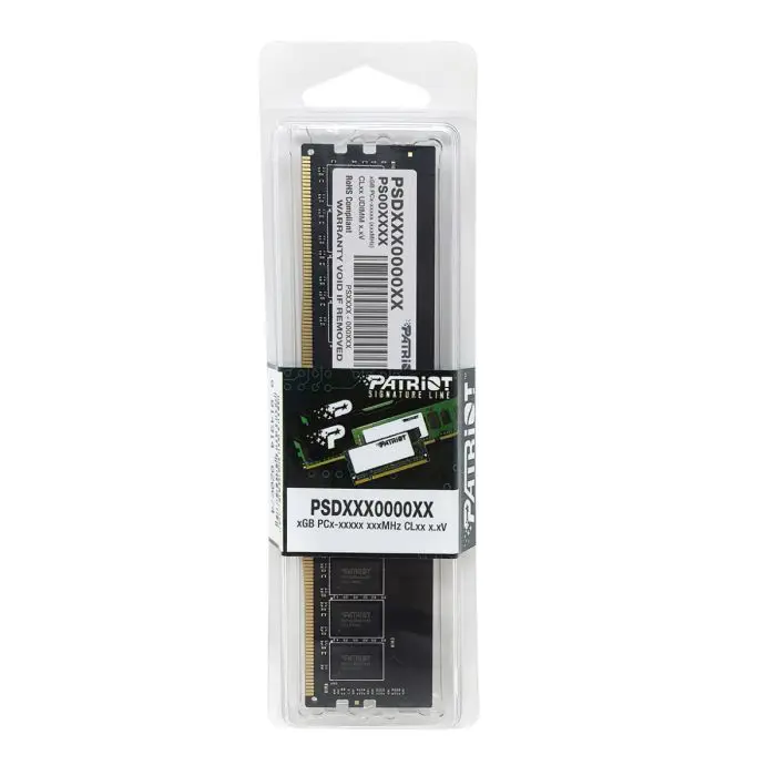 Patriot Signature Line 16GB DDR4-2666 DIMM PC4-21300 CL19, 1.2V