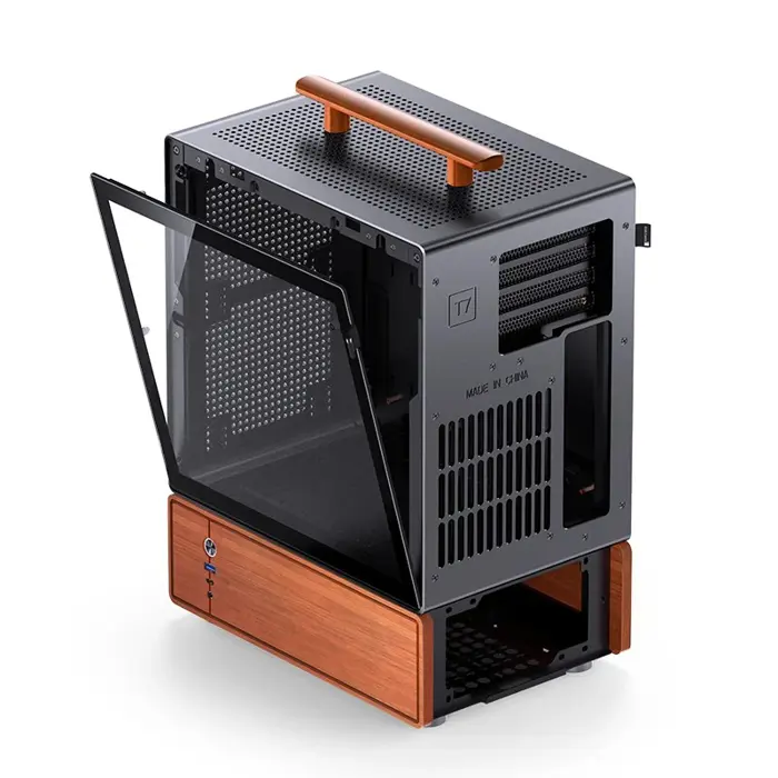 PC Case Jonsbo T7, Midi-Tower, mATX, Glass