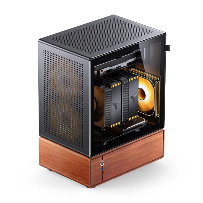 PC Case Jonsbo T7, Midi-Tower, mATX, Glass