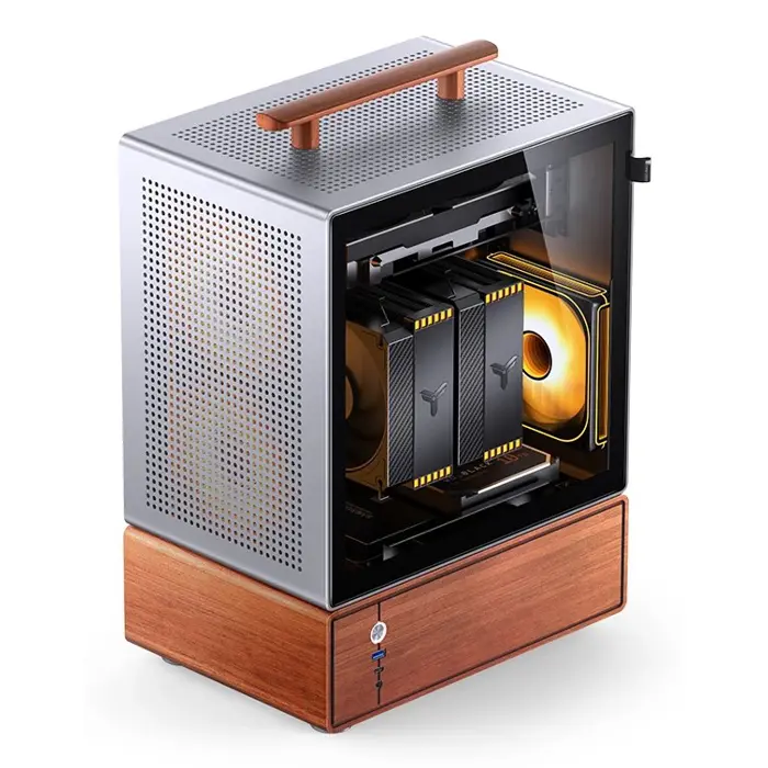 PC Case Jonsbo T7, Midi-Tower, mATX, Glass