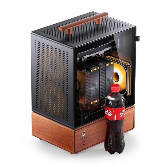 PC Case Jonsbo T7, Midi-Tower, mATX, Glass