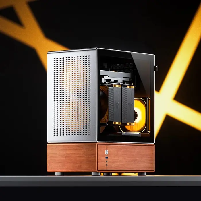 PC Case Jonsbo T7, Midi-Tower, mATX, Glass