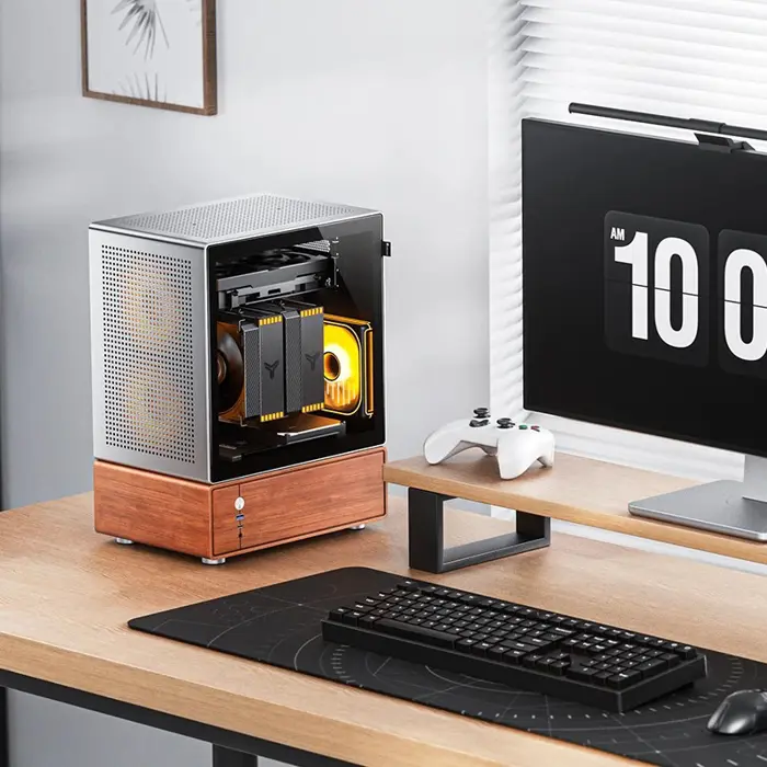 PC Case Jonsbo T7, Midi-Tower, mATX, Glass