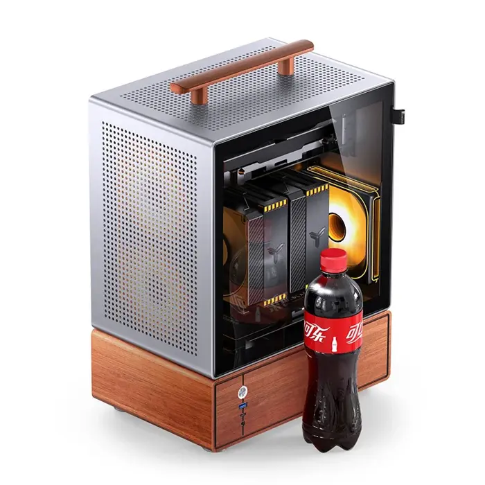 PC Case Jonsbo T7, Midi-Tower, mATX, Glass