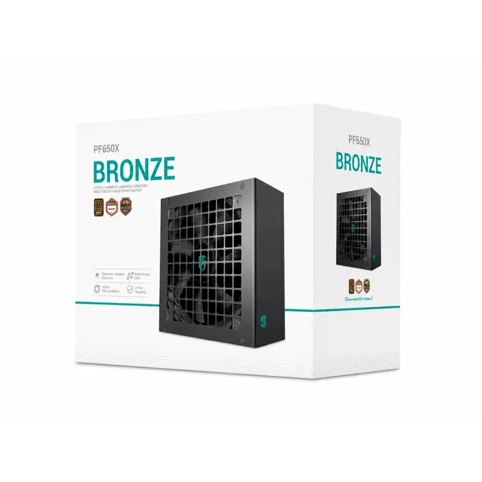PC Power Supply DEEPCOOL PF650X, Black