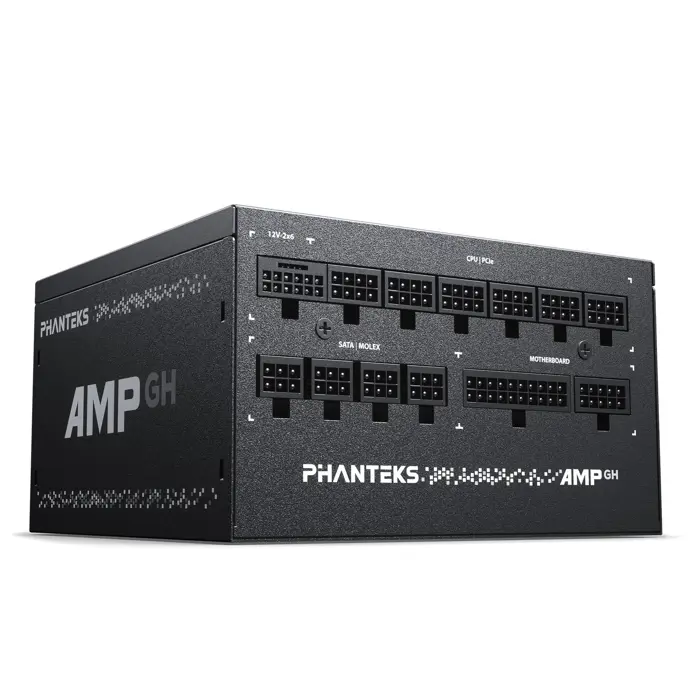 PHANTEKS AMP GH 1200W 80 PLUS Platinum napajanje, PCIe 5.1, ATX 3.1 - 1.200 Watt, black-PH-P1200GH_BK01_EU