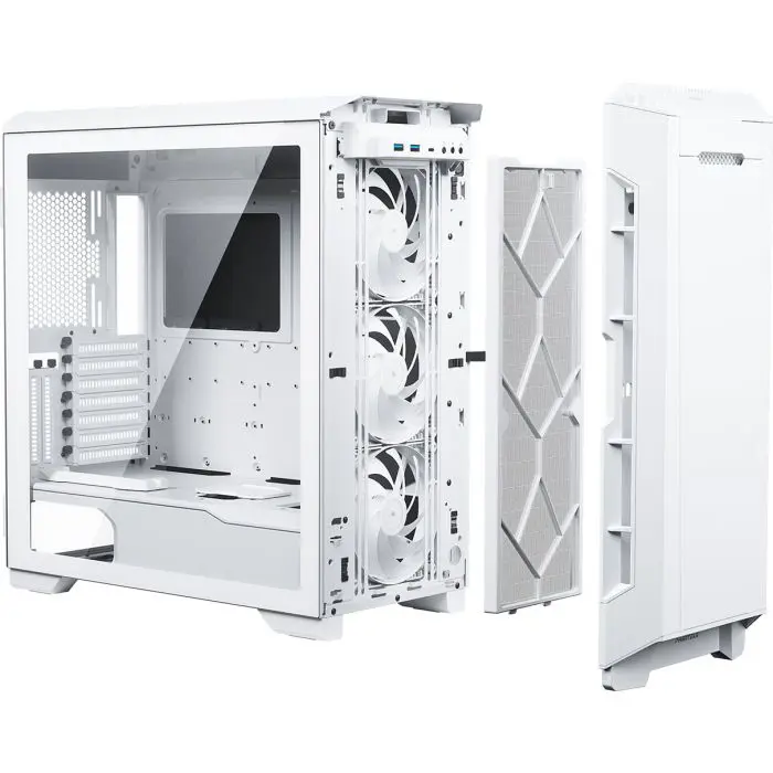 PHANTEKS ECLIPSE P600S Silent TEMPERED GLASS D-RGB EATX white case