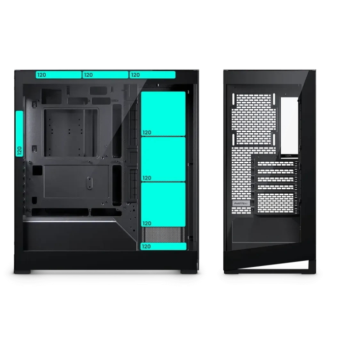 PHANTEKS NV5 MKII TEMPERED GLASS D-RGB E-ATX crno ohišje