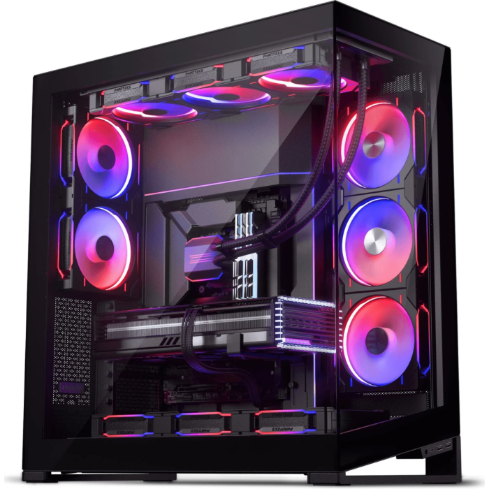 PHANTEKS NV9 MKII TEMPERED GLASS E-ATX D-RGB crno ohišje