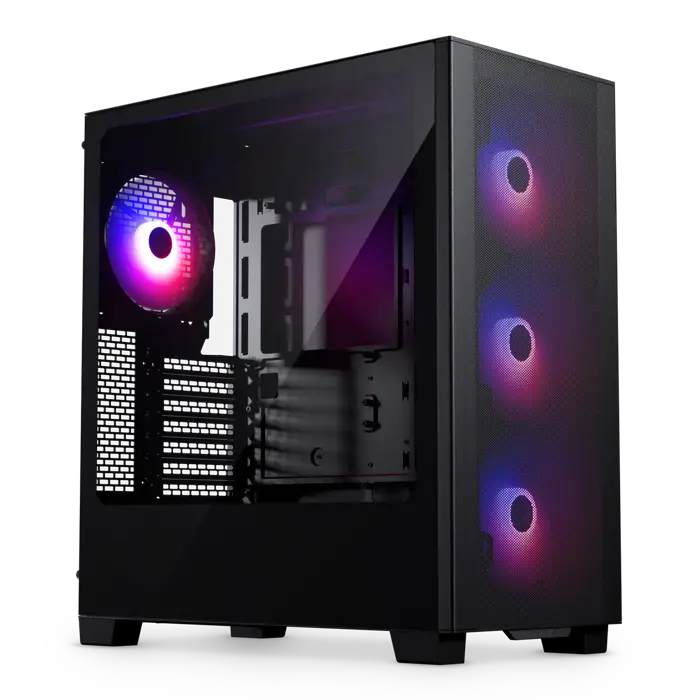 PHANTEKS XT Series Pro Ultra ATX Case, Closed Panel, 120mm PWM Fan x 3, Black-PH-XT523PSC_BK01