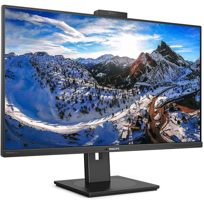 Philips 326P1H 31.5 "IPS QHD monitor with USB-C" docking "for laptop and built-in webcam