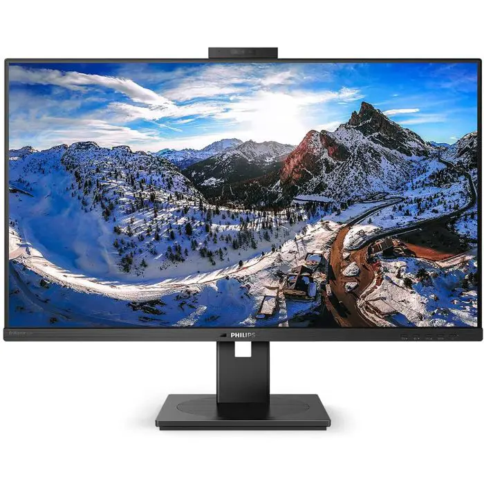 Philips 326P1H 31.5 "IPS QHD monitor with USB-C" docking "for laptop and built-in webcam