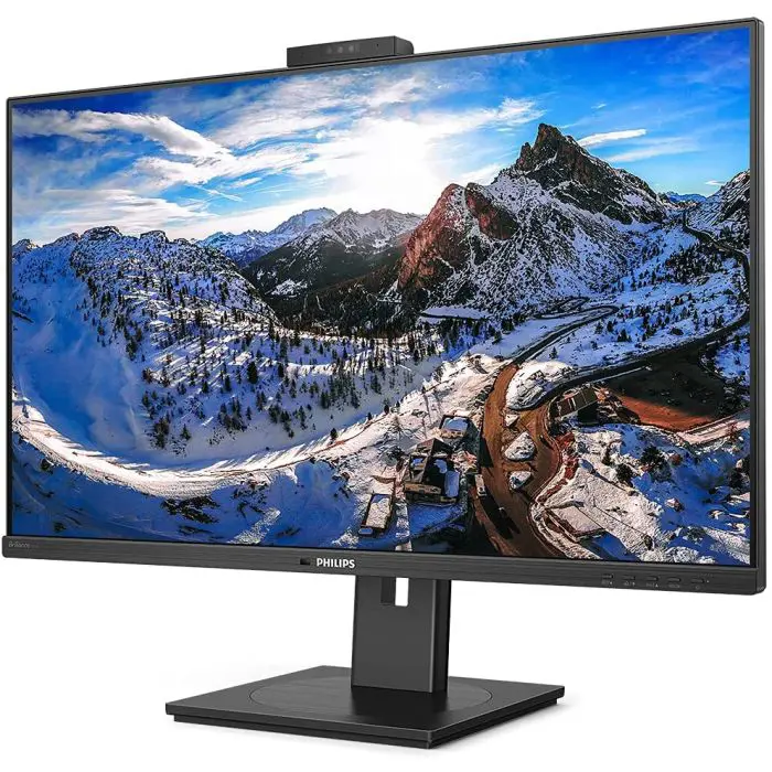 Philips 326P1H 31.5 "IPS QHD monitor with USB-C" docking "for laptop and built-in webcam
