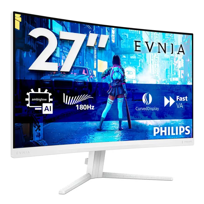 Philips 68,5cm (27,0") 27M2C5201L 16:09 2xHDMI+DP Curved wh.