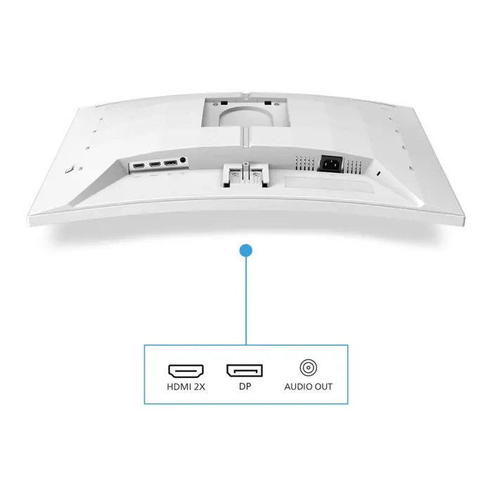 Philips 68,5cm (27,0") 27M2C5201L 16:09 2xHDMI+DP Curved wh.