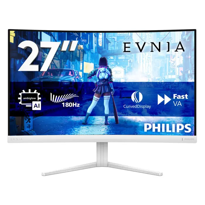 Philips 68,5cm (27,0") 27M2C5201L 16:09 2xHDMI+DP Curved wh.