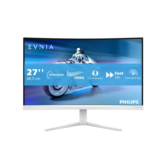 Philips 68,5cm (27,0") 27M2C5201L 16:09 2xHDMI+DP Curved wh.