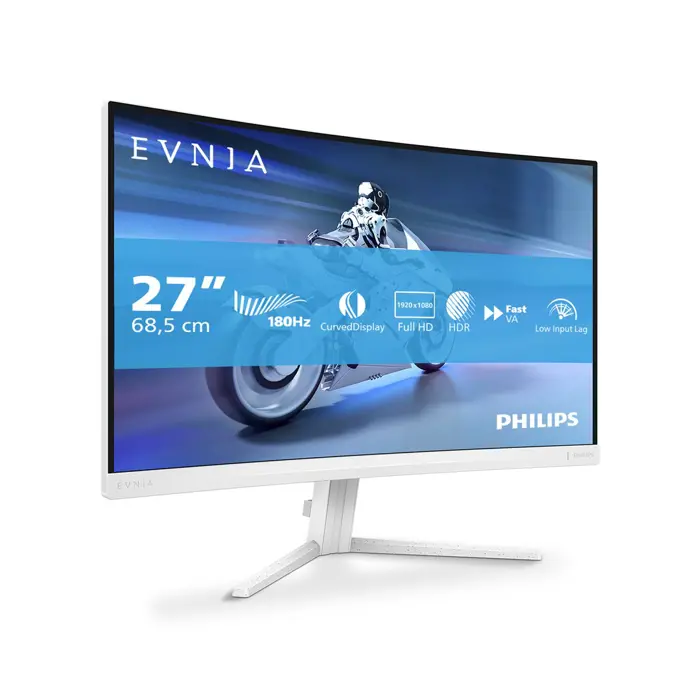 Philips 68,5cm (27,0") 27M2C5201L 16:09 2xHDMI+DP Curved wh.
