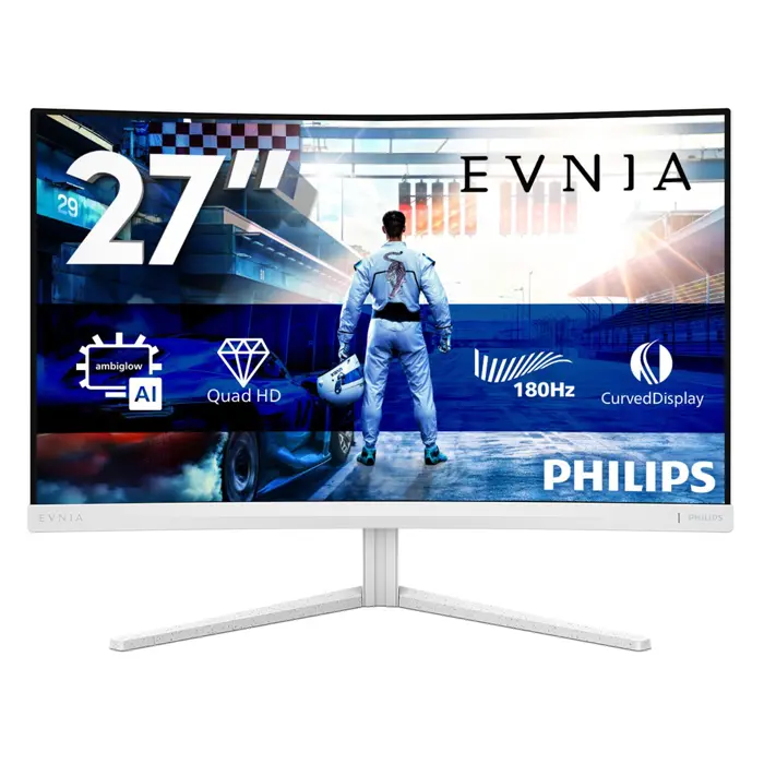 Philips 68,5cm (27,0") 27M2C5501 16:09 2xHDMI+DP Curved wh.