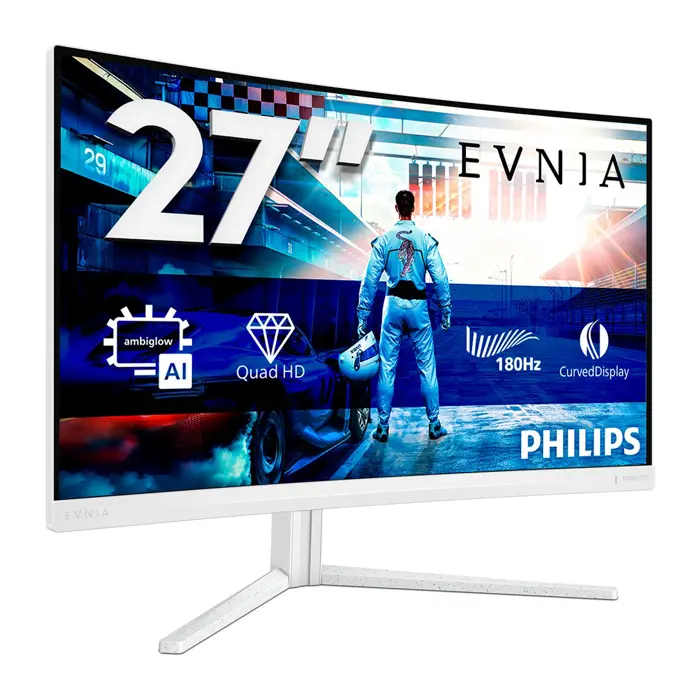 Philips 68,5cm (27,0") 27M2C5501 16:09 2xHDMI+DP Curved wh.