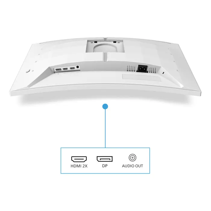 Philips 68,5cm (27,0") 27M2C5501 16:09 2xHDMI+DP Curved wh.