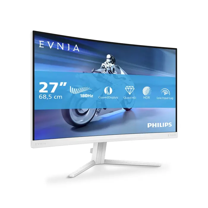 Philips 68,5cm (27,0") 27M2C5501 16:09 2xHDMI+DP Curved wh.