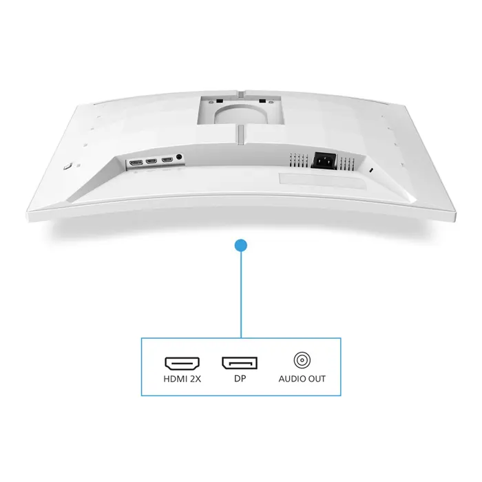 Philips 68,5cm (27,0") 27M2C5501 16:09 2xHDMI+DP Curved wh.