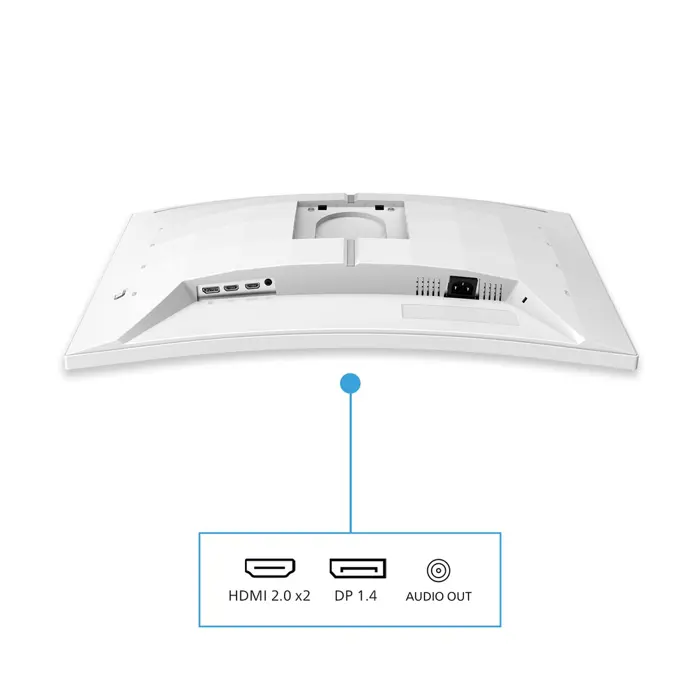 Philips 68,5cm (27,0") 27M2C5501 16:09 2xHDMI+DP Curved wh.