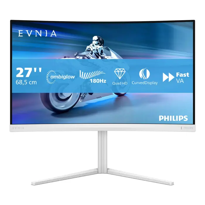 Philips 68,5cm (27,0") 27M2C5501 16:09 2xHDMI+DP Curved wh.