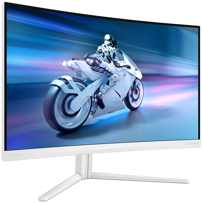 PHILIPS Monitor Evnia 5000 27M2C5501 27" Curved, 2560x1440 (QHD), Fast VA, 180Hz, 1500R, 1ms (GTG), Adaptive Sync, HDR10, 2xHDMI, 1xDP, Ergo