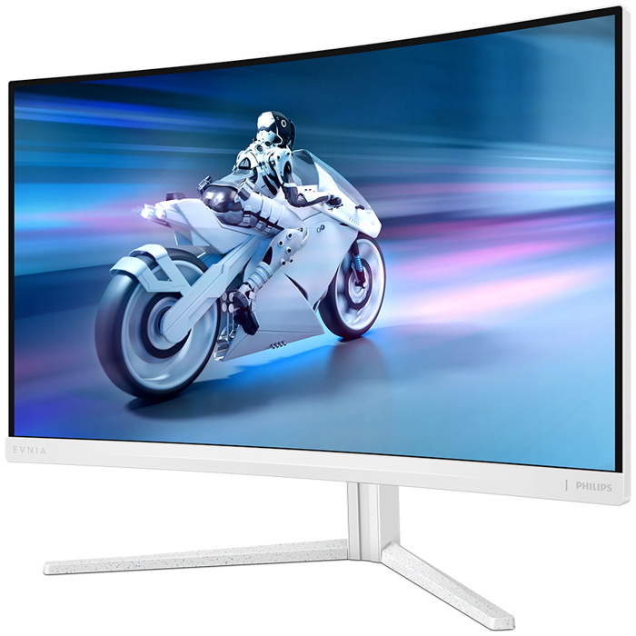 PHILIPS Monitor Evnia 5000 27M2C5501 27" Curved, 2560x1440 (QHD), Fast VA, 180Hz, 1500R, 1ms (GTG), Adaptive Sync, HDR10, 2xHDMI, 1xDP, Ergo