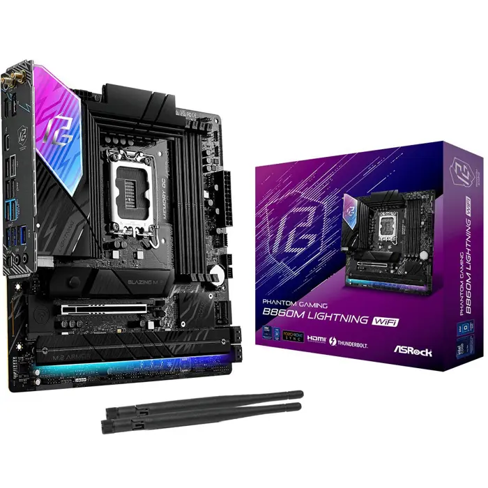Matična ploča ASRock B860M Lightning WiFi