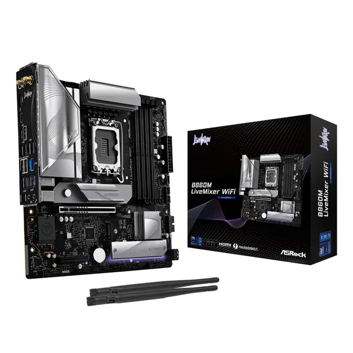 Matična ploča ASRock B860M LiveMixer WiFi