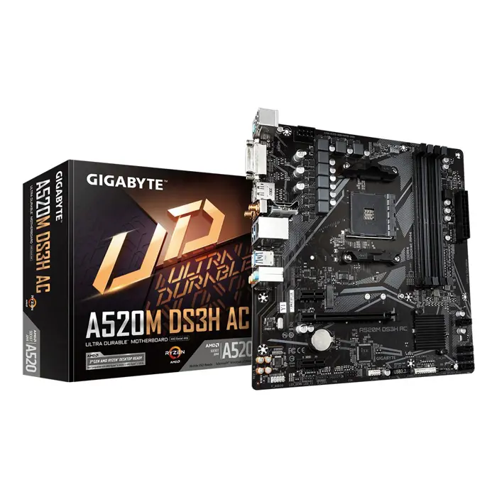 Matična ploča Gigabyte A520M DS3H AC