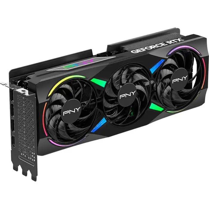 PNY GeForce RTX 5070 Ti ARGB OC, graphics card DLSS 4, 3x DisplayPort, 1x HDMI 2.1
