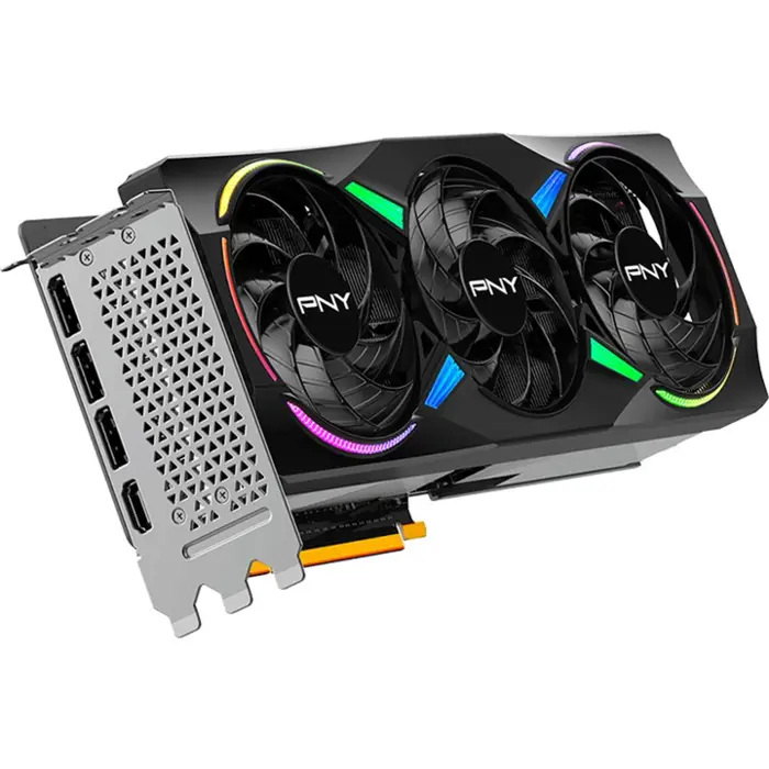 PNY GeForce RTX 5070 Ti ARGB OC, graphics card DLSS 4, 3x DisplayPort, 1x HDMI 2.1