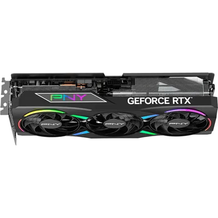 PNY GeForce RTX 5070 Ti ARGB OC, graphics card DLSS 4, 3x DisplayPort, 1x HDMI 2.1