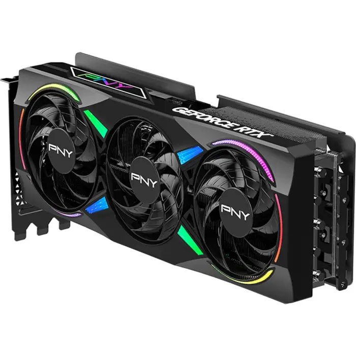 PNY GeForce RTX 5070 Ti ARGB OC, graphics card DLSS 4, 3x DisplayPort, 1x HDMI 2.1
