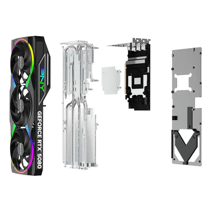 PNY GeForce RTX 5080 ARGB OC - 16 GB GDDR7 graphics card