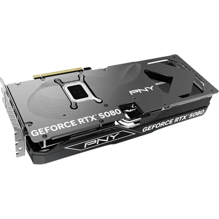 PNY GeForce RTX 5080 OC, graphics card DLSS 4, 3x DisplayPort, 1x HDMI 2.1