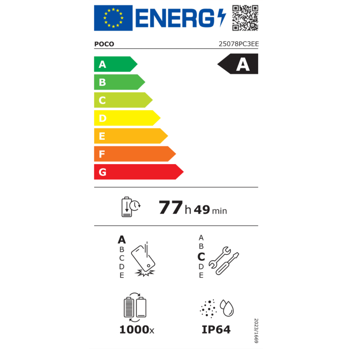 POCO C85 pametni telefon 6/128GB, zelen
