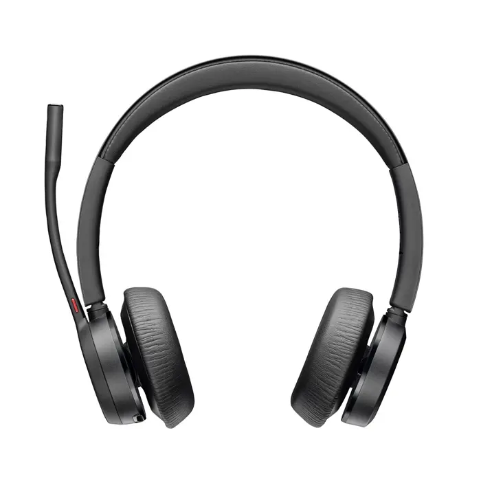 POLY Voyager 4320 Microsoft Teams Certified USB-C Headset +BT700 dongle Wireless Headband Office/Call Center USB Type-C Bluetooth Black